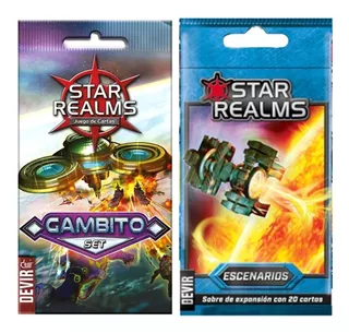 Star Realms Expansion Gambito Escenarios Cartas Lelab