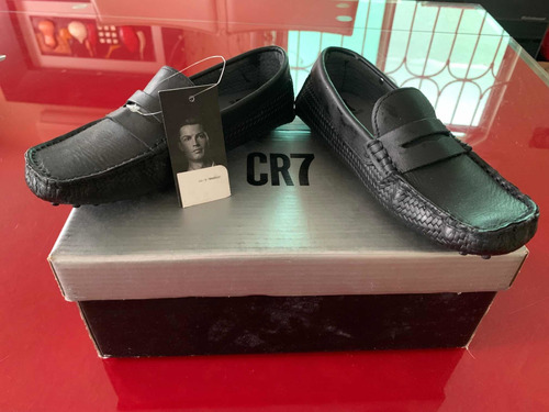 Zapato Negro Niño Cr7