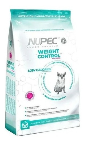 Nupec Weight Control Perro Adulto Raza Pequeña 8kg