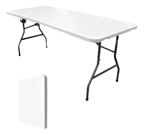 Mesa Plegable Portátil Para Interior Y Exterior 240x75x74