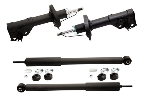 Kit 4 Amortiguadores Para Honda Civic Coupe 2010 2011