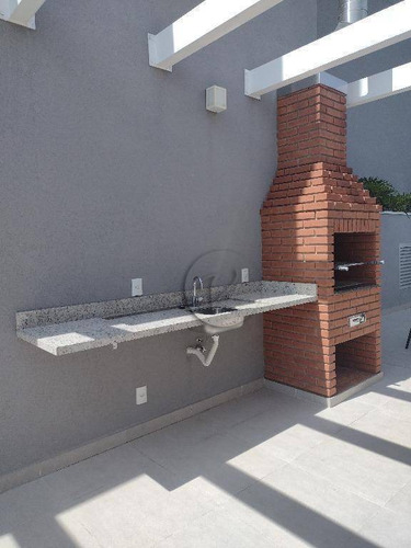 Apartamento Com 2 Dormitórios Para Alugar, 53 M² Por R$ 1.450,00/mês - Vila Tibiriçá - Santo André/sp - Ap9748