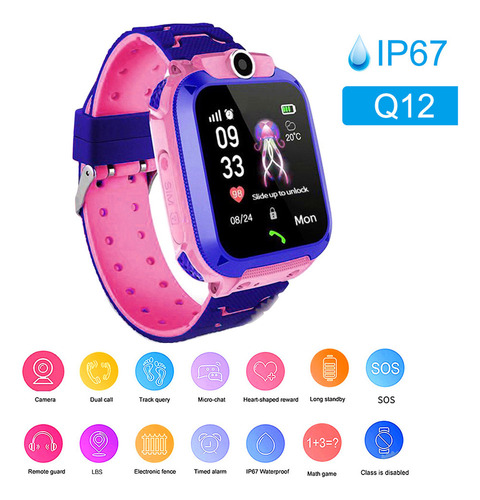 Reloj Inteligente Ip67 Location Q12 Relojes Inteligentes