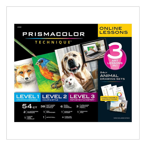 Técnica Prismacolor, Materiales De Arte Y Lecciones De Arte 