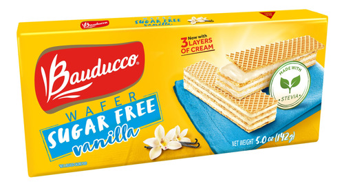 Bauducco Galletas De Oblea De Vainilla  Obleas Deliciosas Y