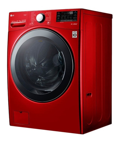 Lavasecadora automática LG WD22 inverter roja 22kg 120 V