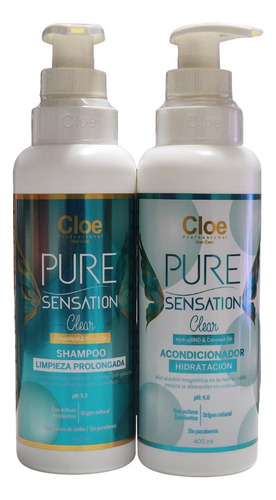 Cloe Shampoo Más Acondicionador Pure Sensation Professional