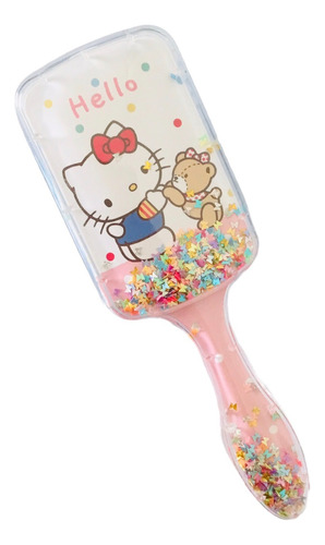 Cepillo Desenredante Para Cabello Hello Kitty Y Sus Amigos