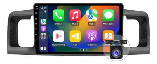Estéreo De Coche Android 13 De 9 Pulgadas Para Toyota Coroll