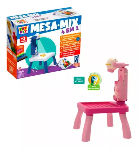 Mesa Mesinha Projetor De Desenho Pintura Infantil Jogo