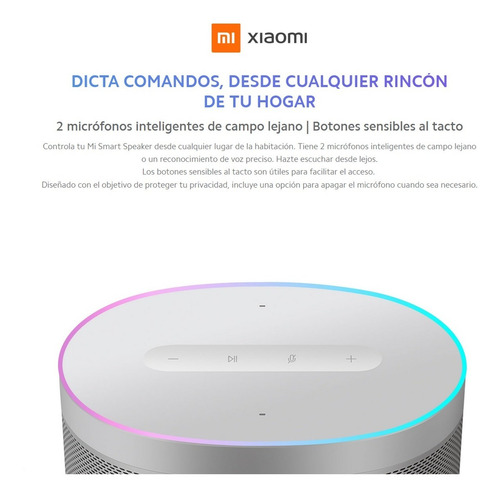 Altavoz Inteligente Xiaomi Mi Smart Speaker Bluetooth Google