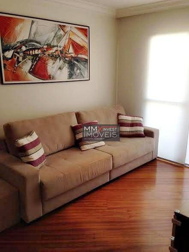 Imagem 1 de 14 de Apartamento Com 3 Dormitórios À Venda, 77 M² Por R$ 580.000,00 - Santa Terezinha - São Paulo/sp - Ap0468
