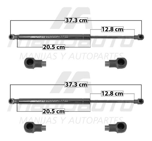 Par Amortiguadores Cajuela Bmw M3 2008 - 2011 Mnj