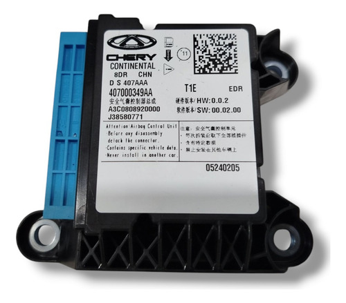 Capa Painel Tabelier Kit Bolsa Chery Tiggo 7 Pro 1.5 2025 (Usado)