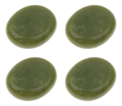 4 Piezas De Piedras De Jade Piedra Fría Caliente Compatible