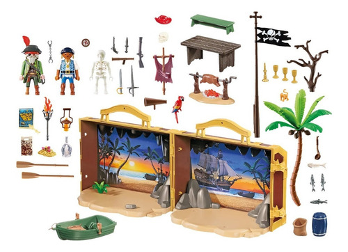 Set Playmobil Maletin Isla Pirata 70150 83