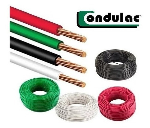 Caja De Cable Calibre 10 Thw-ls 90c 600v Colores Condulac