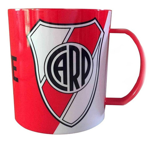 Taza Plastica Infantil River Plate Escudo 340 Ml