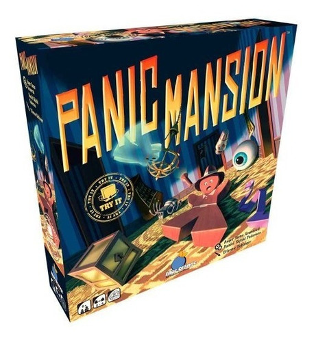 Panic Mansion - Juego De Mesa En Español