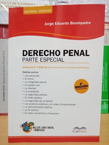 Buompadre / Derecho Penal Parte Especial 2da. Ed. 2019