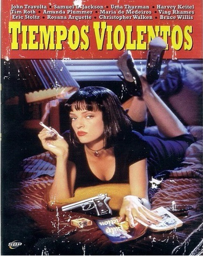 Tiempos Violentos Pulp Fiction Dvd Nuevo Original Sellado