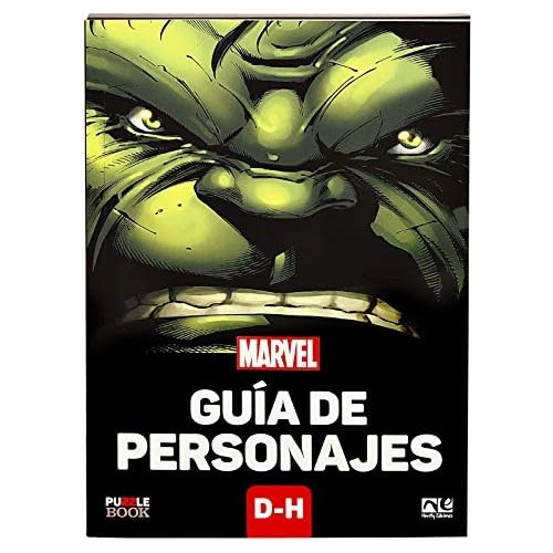 Libro + Rompecabezas Marvel Guia De Personajes 2 D - H Hulk