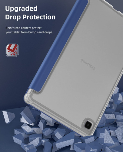 Funda Para Samsung Galaxy Tab A7 Lite 8.7 In Azul Marino Azul Marino