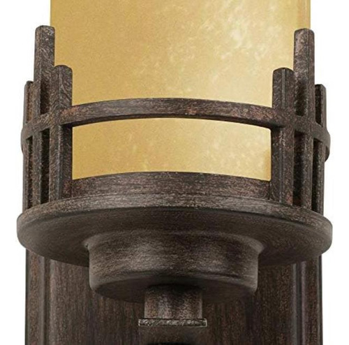 Aplique De Pared Designers Fountain Wm Mission Ridge, Caoba