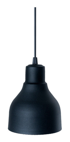 Imagen 4 de 10 de Pack X2 Lampara Colgante Campana Vintage Ø15cm Apto Led