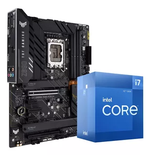 Kit Intel Core I7 12700k + Asus Z690-plus D4