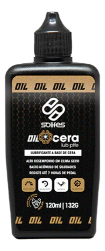 Lubricante Cera Ptfe Solifes 120ml Clima Seco Bicicleta Mtb