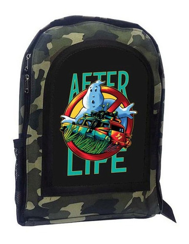 Mochila Camuflada Caza Fantasmas A44