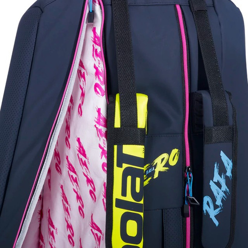 Bolso Raquetero Babolat Pure Aero Rafa X 6 Palermo Tenis Gris Oscuro