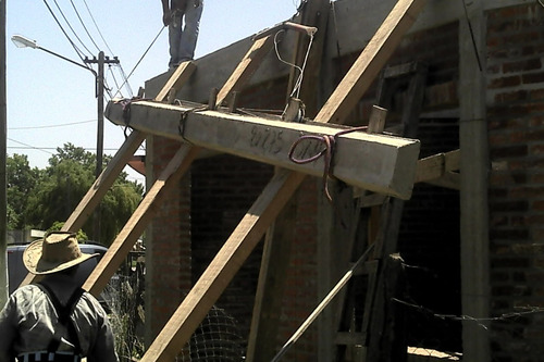 Vigueta De Hormigón Relleno De Telgopor Para Techos