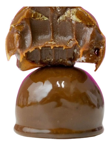 Bala Baiana Caramelizada De Brigadeiro Choc Ao Leite 30 Unid