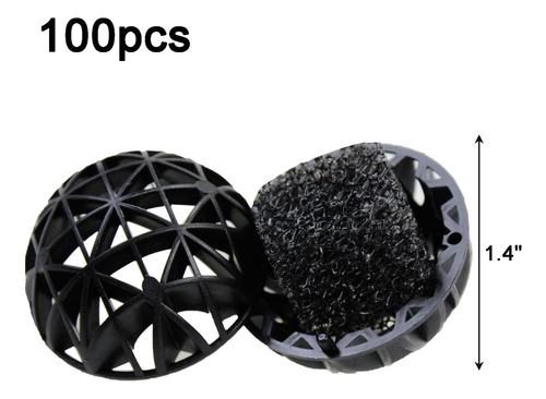 Bio Balls Para Acuario 100 Piezas Filtro Canister 1.4 Pulgad