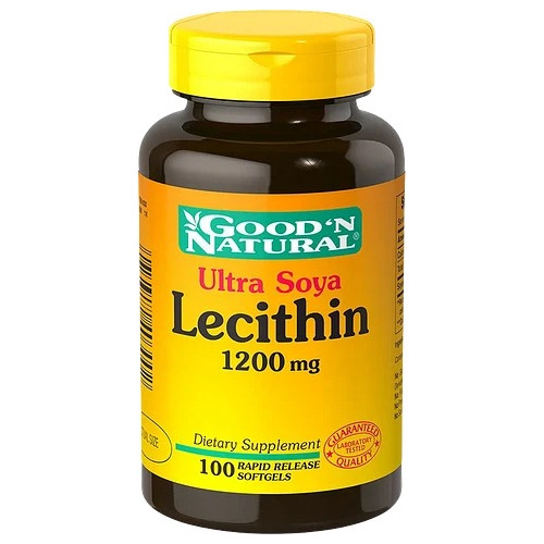 Lecithin 1200 Mg 100 Softgel - Unidad a $520