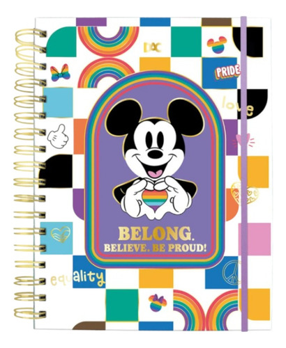 Caderno Universitário Mickey/minnie