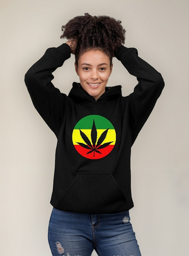 Sudadera Para Mujer De Rastafary Con Capucha