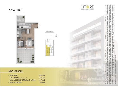 Imagen 2 de 12 de Venta Apartamento Un Dormitorio En Malvín - 104