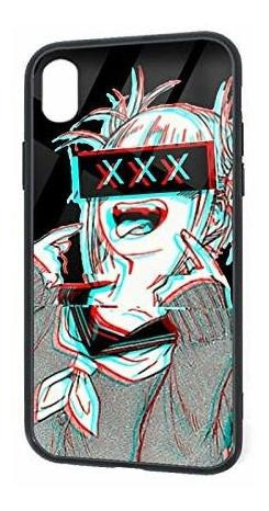 Hero Academia Himiko Toga iPhone XR Tpu Glass Phone Case