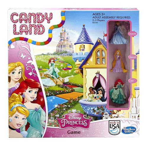 Juego De Mesa Candy Land Disney Princess Hasbro Gaming
