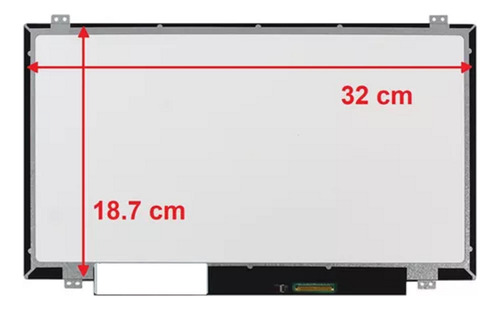 Pantalla Compatible N140bge-e43 Lp140wh8(tp)(d2) 30 Pines