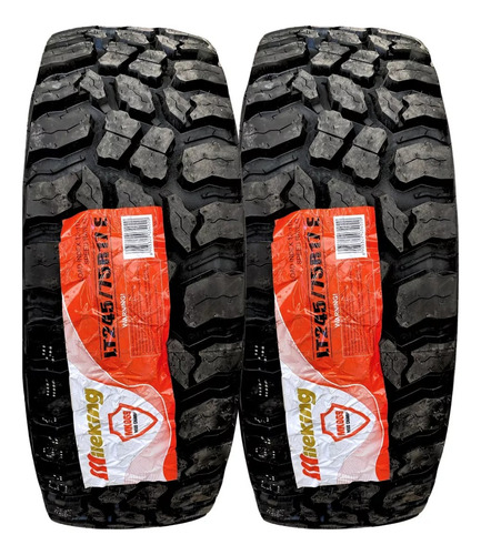 Kit 2 Llantas 245/75r17 Lt Mileking 121/118q 10pr Mk869