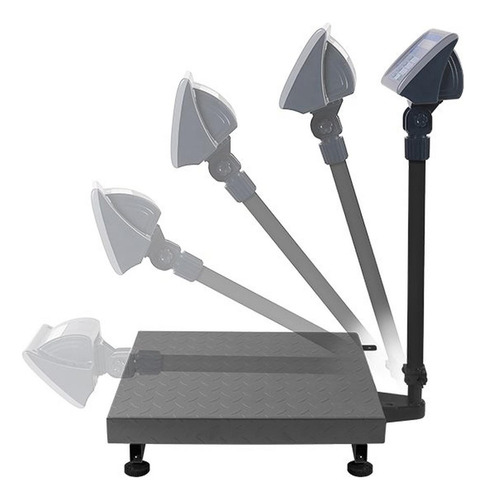 Balança comercial digital Advance RH BAPLE de 200 kg com mastro de 50 cm x 40 cm
