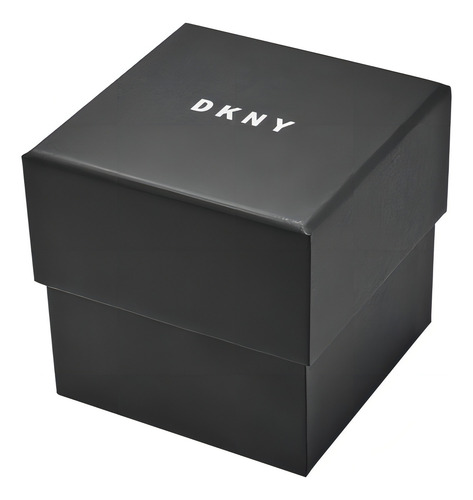 Reloj Mujer Dkny Chambers Analogo Poli Ne Color De La Correa Negro