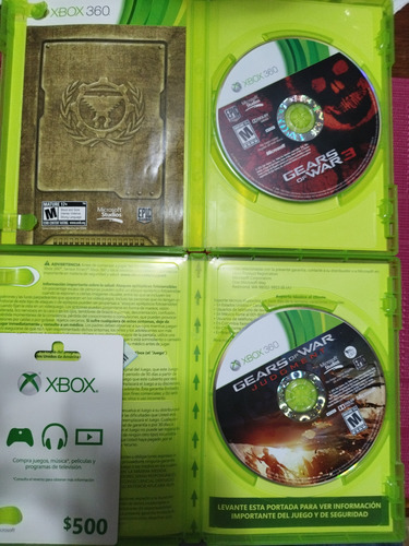 Gear Of War Pack Triple, Judgment, Gear Of War 3 (xbox 360) (Usado)