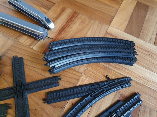 Tren A Escala N 1:160 Marca New Ray Tgv Funcional Con Todo
