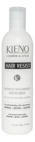 Shampoo Kleno Hair Resist Anti Caida Con Aminoacidos X 300