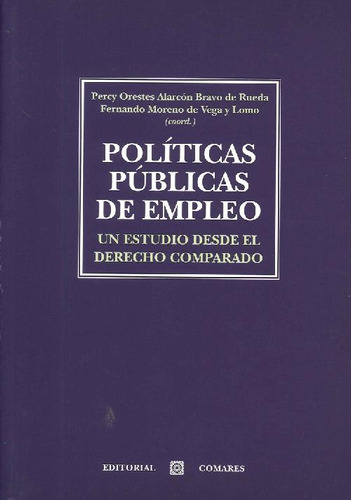 Libro Políticas Públicas De Empleo De Percy Orestes Alarcón